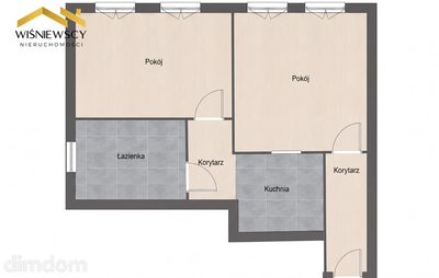 Nowy Dwór Gdański – 2 pokoje na parterze - 2