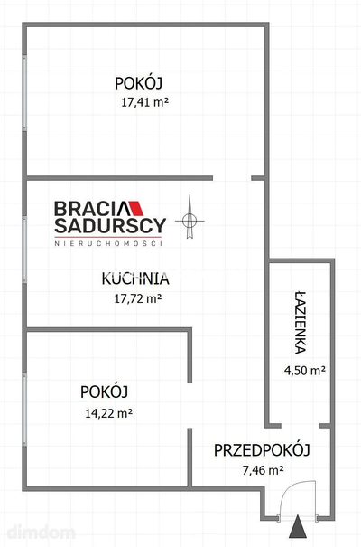3 pok. mieszaknie 61,5 m2 w Chrzanowie! - 2