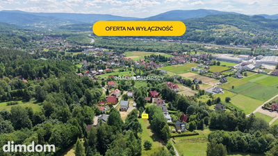 Pcim - Przepiękna widokowa działka budowlana 16 ar
