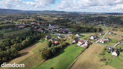 Działka budowlana w Zawadzie gm. Myślenice. - 2