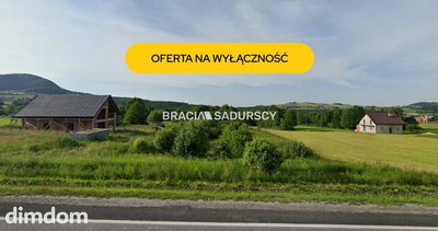Działka budowlana w Ptaszkowej gm. Grybów