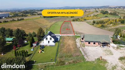 Słoneczna działka zagrodowa w Modlniczce