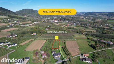 Działka budowlana w Łukowicy k/Limanowej