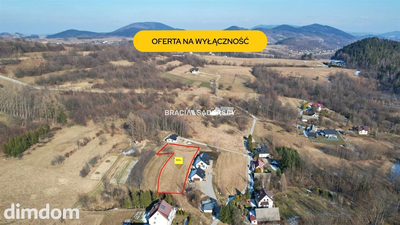 Piękna widokowa działka budowlana 16,63 ara Dobra