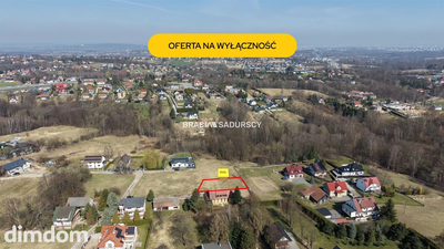 Gaj, gm. Mogilany - działka MU 15 min od Krakowa! Gotowa pod budowę domu lub na rozwój biznesu