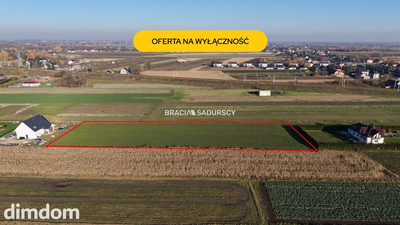 Działka budowlana o pow. 57 arów w Krakowie - Nowej Hucie