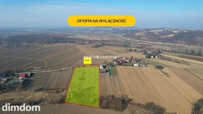 Popędzyna działka z możliwośćią uzyskania WZ