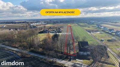 Działka budowlana o pow. 55 arów w Krakowie - Nowej Hucie