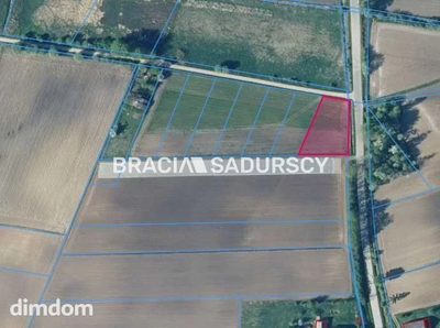 Działka w całości budowlana o pow.: 1464 m2 - 2