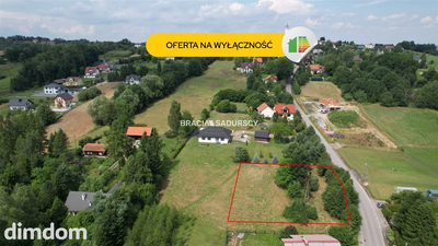 Na sprzedaż: działka budowlana 15 arów - Leńcze, gm. Kalwaria Zebrzydowska