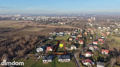 Na sprzedaż - działka budowlana 2358 m², Kraków - Nowa Huta (Mogiła)