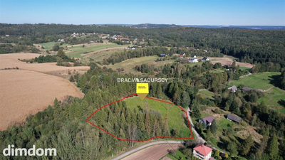 Działka budowlana 8900 m2 Poręba Żegoty