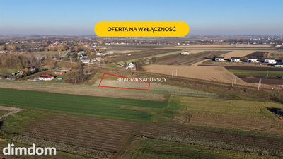 Działka rolna o pow. 26 arów w Krakowie - Nowej Hucie