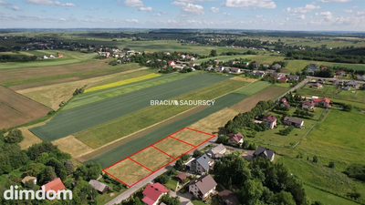 Działki budwlane o pow.  900 m2 w Jerzmanowich