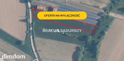 Popędzyna działka z możliwośćią uzyskania wz