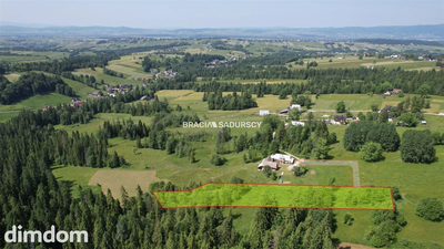 Inwestycyjny Gotowiec na Podhalu! Działka 4267 m² z WZ na 6 Domów w Bańskiej Wyżnej (os. Gielatówka) - 5