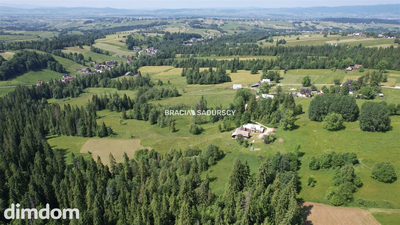 Inwestycyjny Gotowiec na Podhalu! Działka 4267 m² z WZ na 6 Domów w Bańskiej Wyżnej (os. Gielatówka) - 2