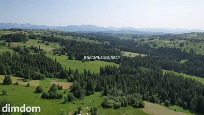 Inwestycyjny Gotowiec na Podhalu! Działka 4267 m² z WZ na 6 Domów w Bańskiej Wyżnej (os. Gielatówka) - 4