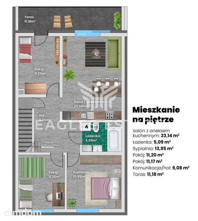 Nowe Energooszczędne Mieszkanie z poddaszem - 4