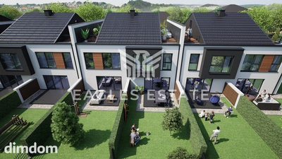 Domy 140 m2 z tarasem na dachu - gotowe w 2026 r - 2