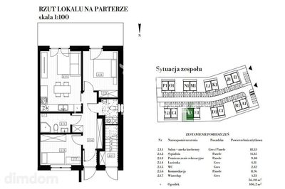 Parterowe 3 pokoje z ogrodem 106 m² | kameralne os - 2
