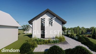 Widokowa działka z rozpoczętą budową - 2