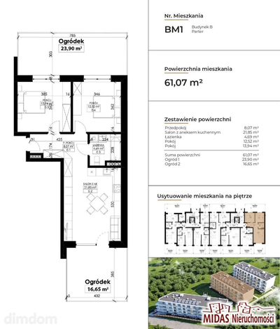 Ciechocinek nowe mieszkanie 3-pokojowe z ogródkiem - 5