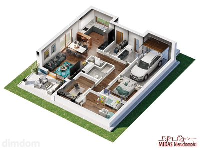 Nowy dom 114m2, działka 750m2 blisko jeziora! - 3