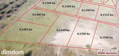 Piękna działka 1500m2 w Warzachewce Nowej