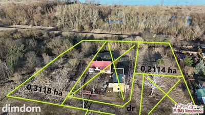 Działka budowlana 2114 m2 z widokiem na Wisłę!