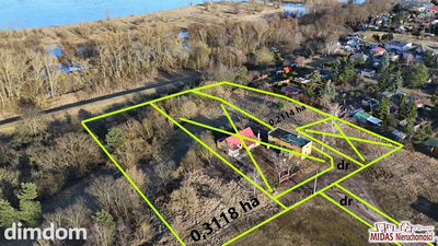Działka budowlana 2114 m2 z widokiem na Wisłę! - 2