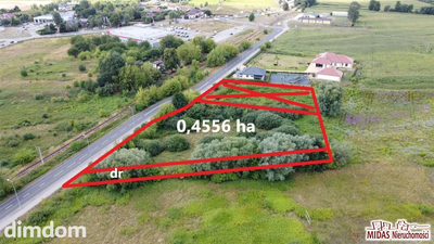 Działka z planem miejscowym na wjeździe do miasta