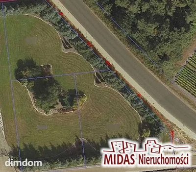 Piękna działka 1780m2 otoczona dużymi iglakami! - 3