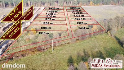 Działka 1326m2 okolice Włocławka-Tylko ta 52000!