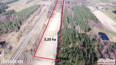 DZIAŁKA W GOŁASZEWIE - 3,20 ha!!! - 2