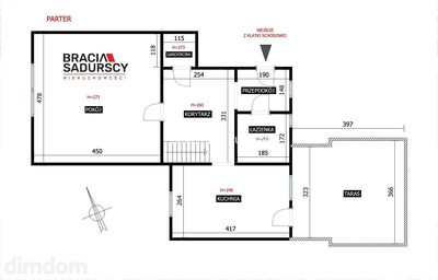72m2 , dwupoziomowe, Górnickiego, Prądnik Bialy - 3