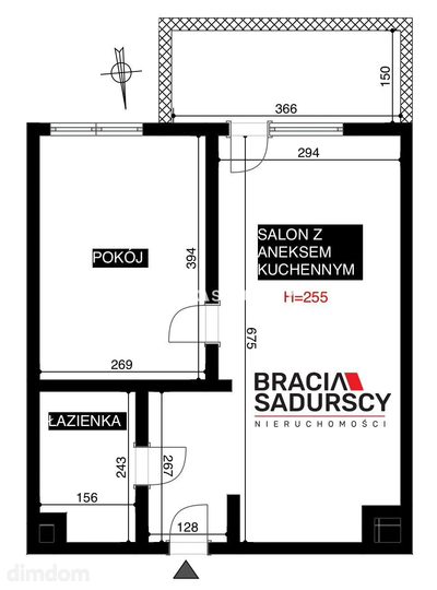 2 pokoje balkon tramwaj centrum miasta - 3