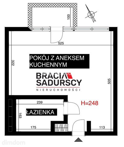 Kawalerka, Rynek Podgórski - 5