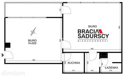 Biuro na wynajem/ 68m2 - 3