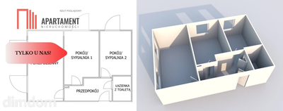 * Bezczynszowe  M-3 po remoncie Olszewka Nakło