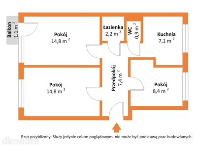 Przestronne mieszkanie z potencjałem aranżacyjnym! - 2
