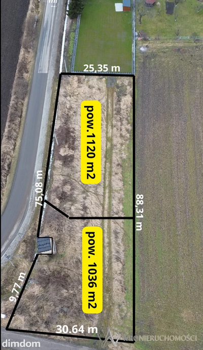 Działka 2156 m2 Gościęcice k. Strzelina - 4