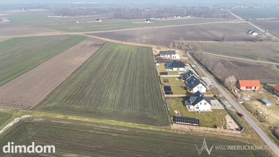 3400 m2 * Wierzbice, gm. Kobierzyce * WP prąd