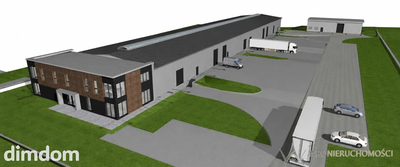 Nowoczesny kompleks hal magazynowych | Szymanów