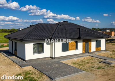 Nowoczesny dom wolnostojący 136,84 m²