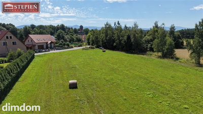 Działka w Wojanowie - widok na Rudawy i Karkonosze