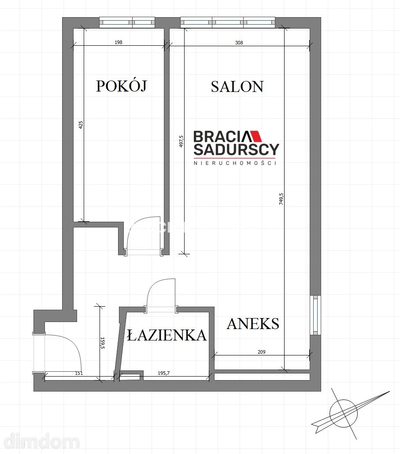 2pok 38m Stare Podgórze blisko Centrum Kongresowe - 5