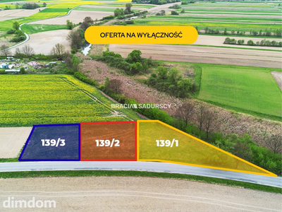 30 ar działek budowlanych, gm. Czernichów