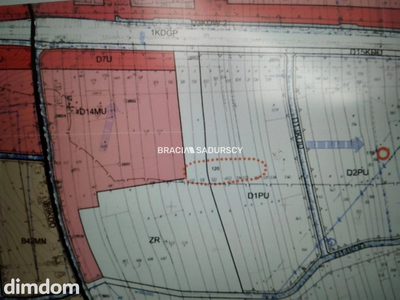 Duża działka przemysłowo-usługowa w Bodzanowie. - 3