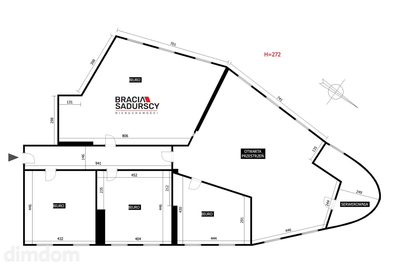 lokal biurowy w biurowcu 155 m2 Prądnik Biały - 4